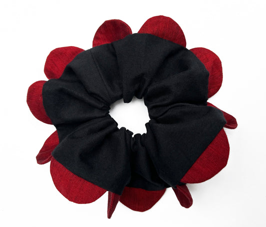 Anemone Scrunchie - Ruby